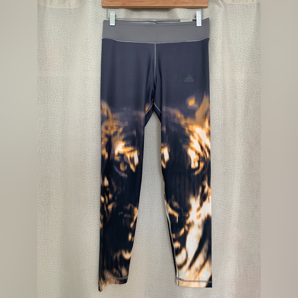 NWT! Adidas Climalite Training Tights / Leggings, Size M, Mid Rise